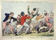 Lord Howe they run or The British Tars giving the Carmignols a Dressing on the Memorable 1st of June 1794